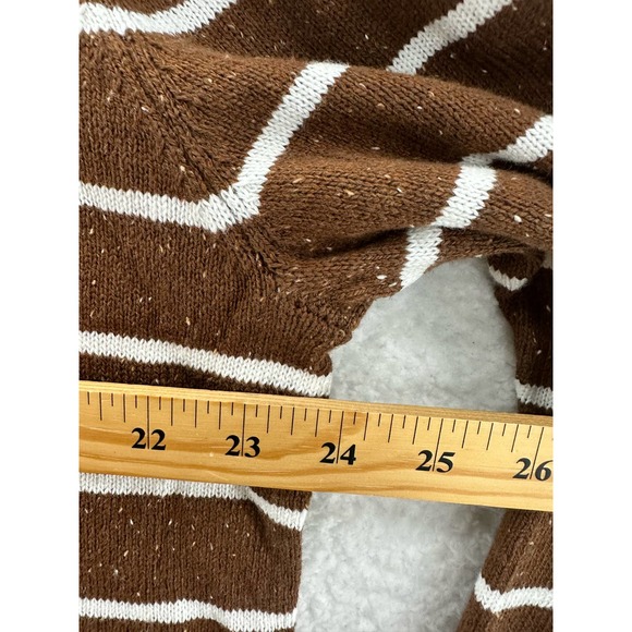 Club Room Men's Gregor Striped Sweater Brown Size XL MSRP$65 - Picture 5 of 7